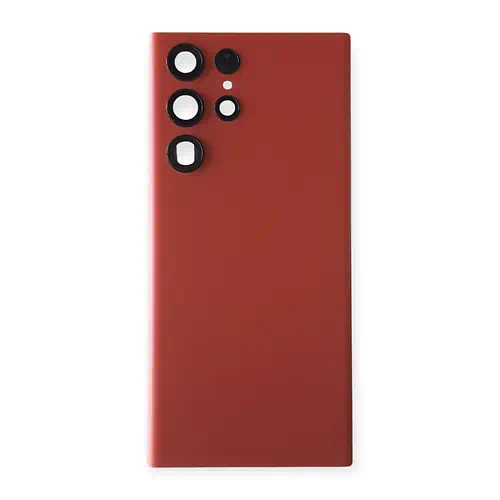 Back Cover with Lenses Samsung Galaxy S22 Ultra Red