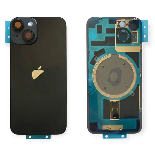 Cache Arrière iPhone 14 Noir Avec Lentilles