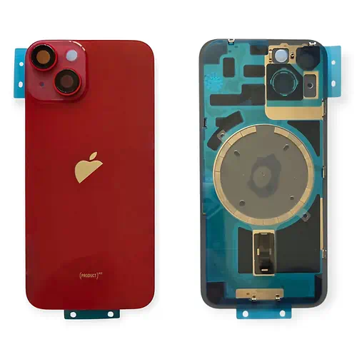 iPhone 14 Red Back Cover With Lenses