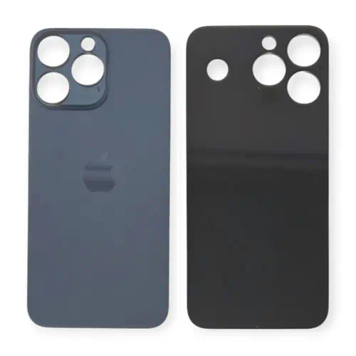 Cache Arrière iPhone 15 Pro Max Titane Bleu