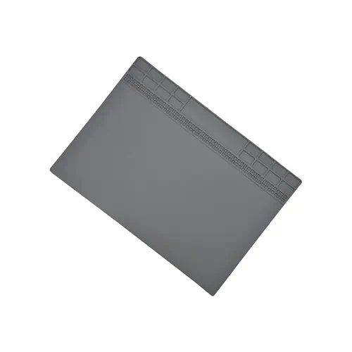 Tapete de Silicone Antiestático Magnético Profissional Cinza