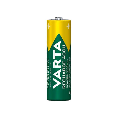 VARTA Lot de 4 Piles AA Rechargeables 2100mAh