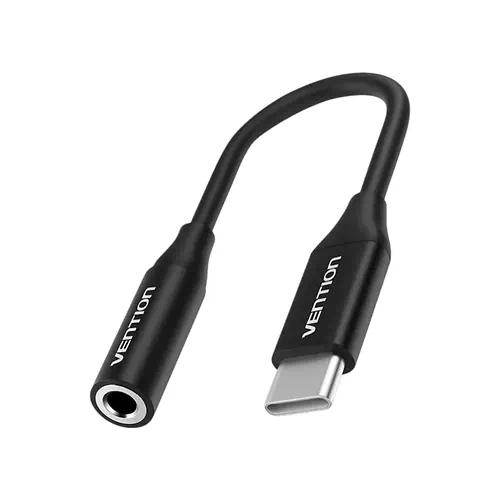 VENTION Câble Adaptateur USB-C vers Jack 3.5mm Noir