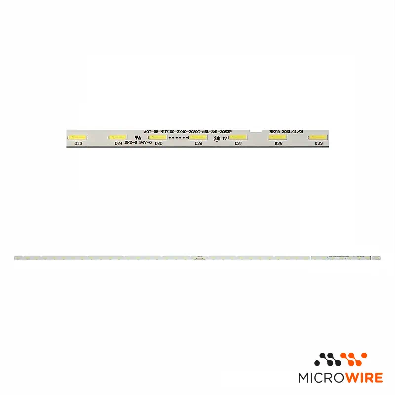 LED Strips UE55NU7100 UE55NU7300 BN96-46033A LM41-00566A
