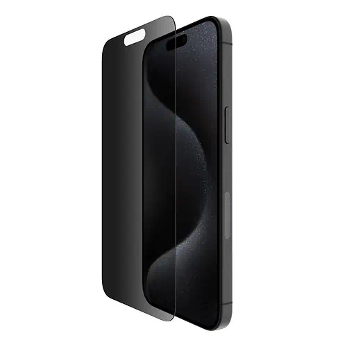 Verre Trempé iPhone 15 Pro Max Confidentialité