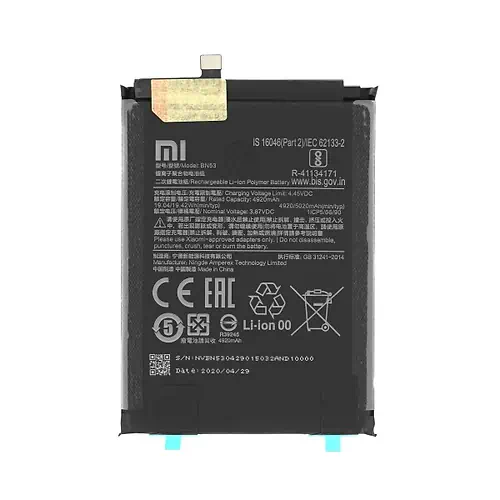 Batterie Xiaomi Redmi Note 9 Pro BN53 5020mAh