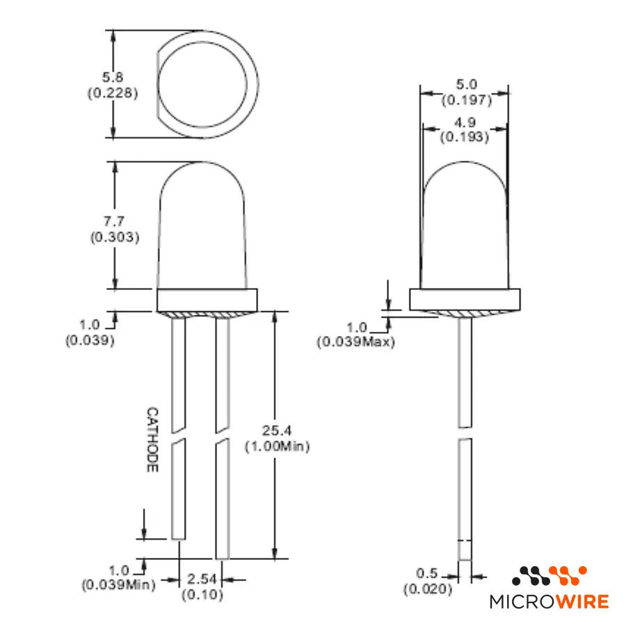 Kit Émetteur et Récepteur LED IR 5MM