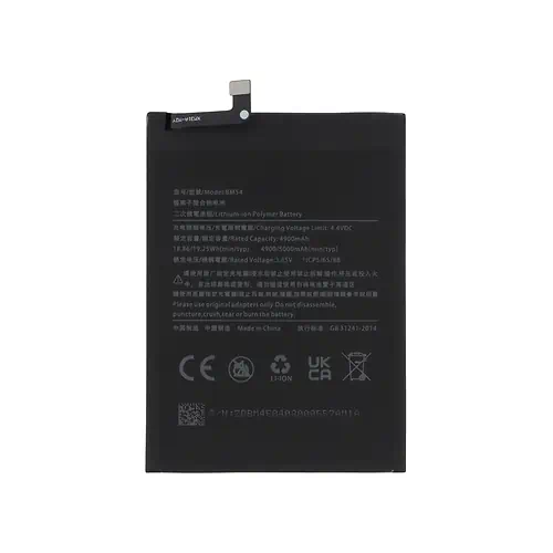 Batterie Xiaomi Redmi Note 9T BM54 4900mAh