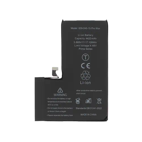 Batterie iPhone 15 Pro Max 4422mAh Selected