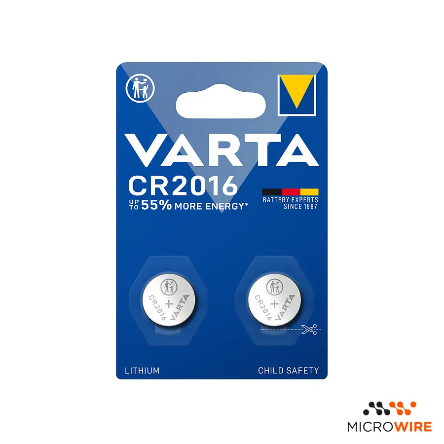 Lithium Battery VARTA CR2016 3V 90mAh