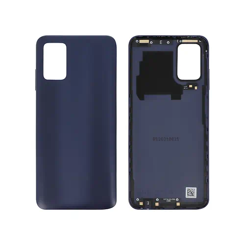 Cache Arrière Samsung Galaxy A03S Bleu Avec Lentilles