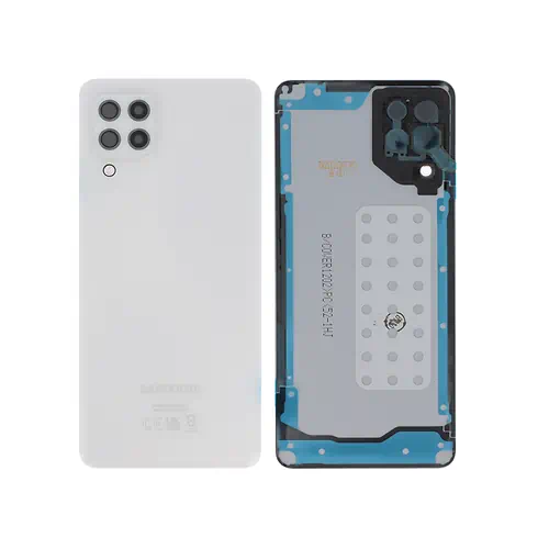 Samsung Galaxy A22 4G Back Cover White With Lenses