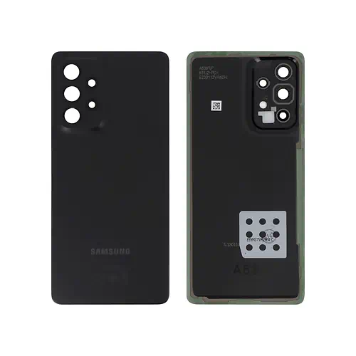Samsung Galaxy A53 5G Back Cover Black With Lenses
