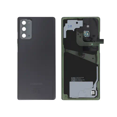 Back Cover Galaxy Note 20 Black With Lenses