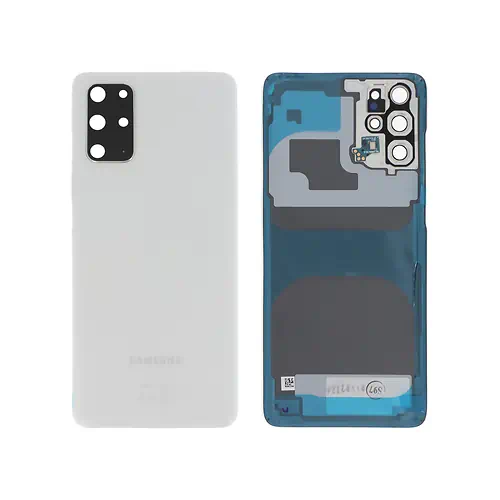 Tapa Trasera Samsung Galaxy S20 Plus 5G Blanco Con Lentes