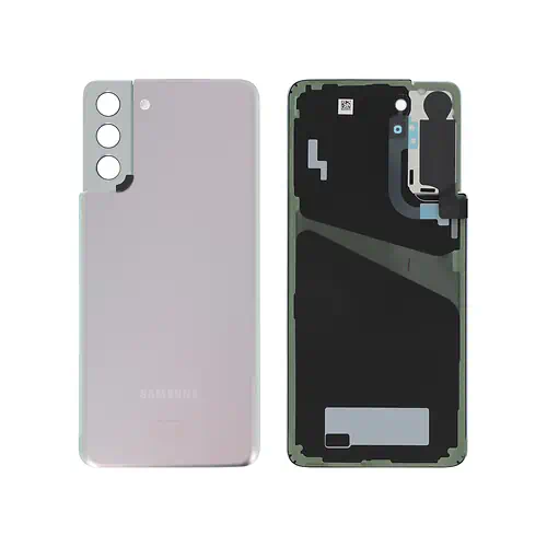 Cache Arrière Samsung Galaxy S21 Plus Blanc Avec Lentilles