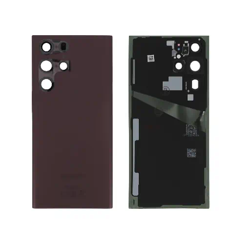 Samsung Galaxy S22 Ultra Bordeaux Back Cover With Lenses