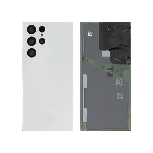 Samsung Galaxy S22 Ultra White Back Cover With Lenses