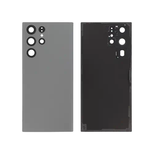 Samsung Galaxy S22 Ultra Grey Back Cover With Lenses