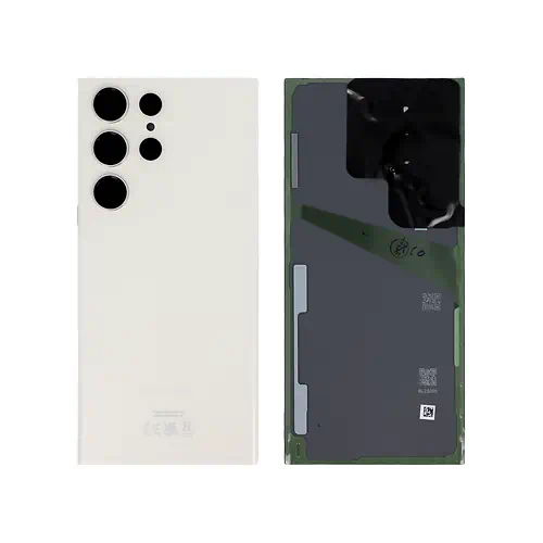 Cache Arrière Samsung Galaxy S23 Ultra Blanc Avec Lentilles