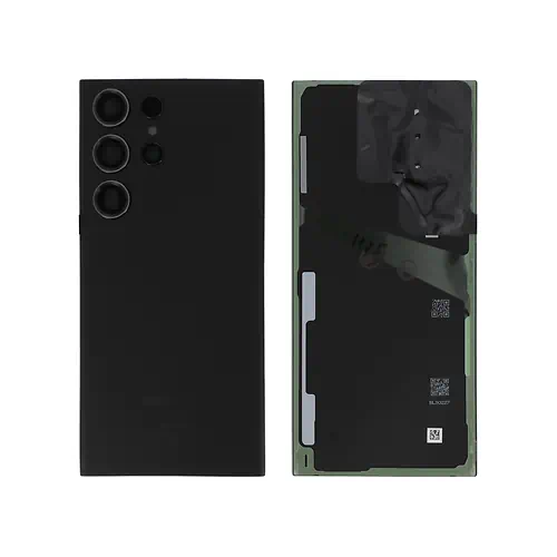 Cache Arrière Samsung Galaxy S23 Ultra Noir Avec Lentilles