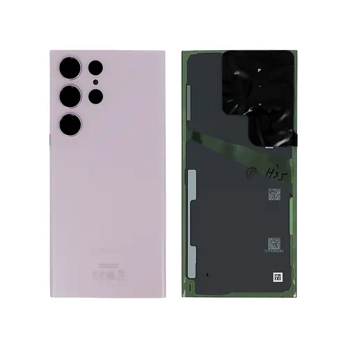 Samsung Galaxy S23 Ultra Pink Back Cover With Lenses
