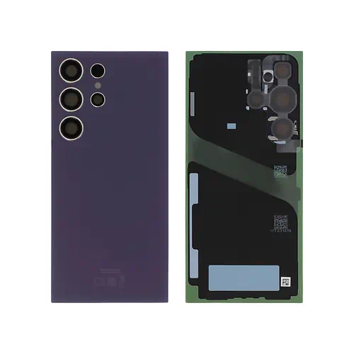Samsung Galaxy S24 Ultra Purple Back Cover With Lenses