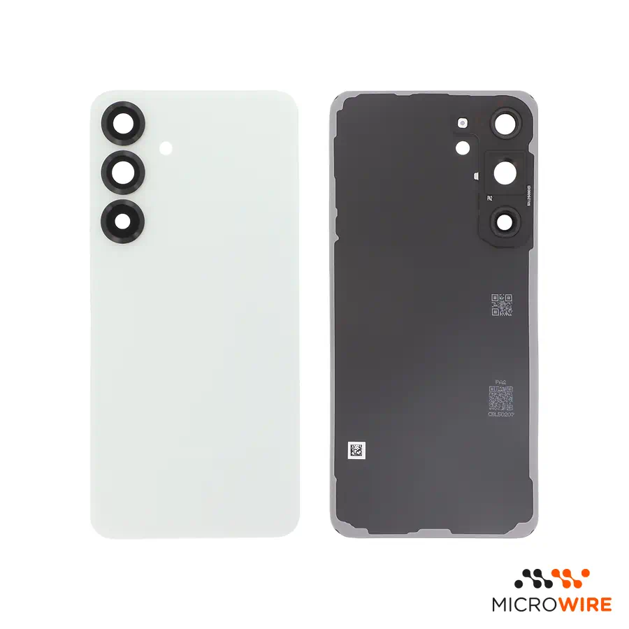 Back Cover Galaxy S25 Plus Green With Rear Camera Lens