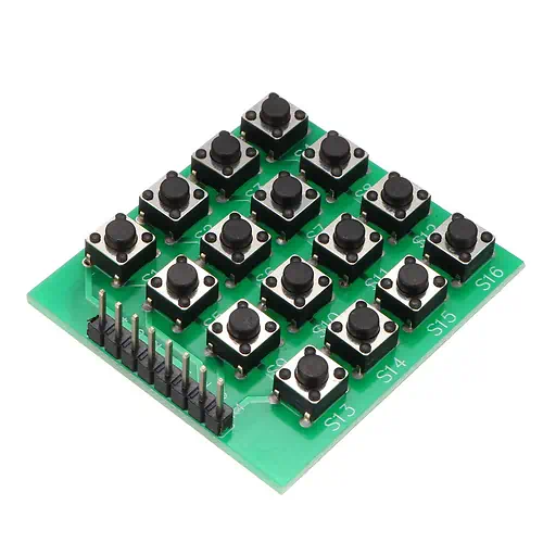 Module Clavier Matrice 4x4 16 Boutons
