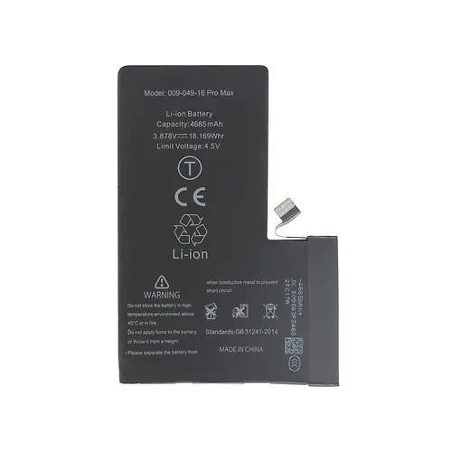 Batterie iPhone 16 Pro Max 4685mAh Chip TI