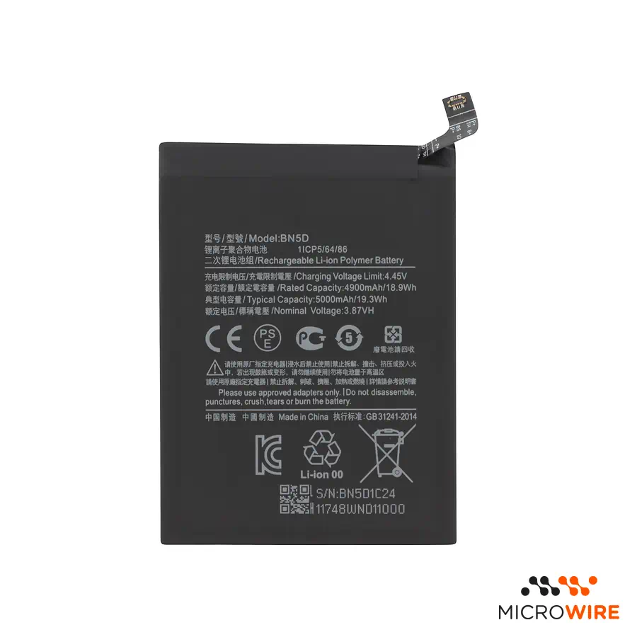 Xiaomi Redmi Note 11 4G 11S Battery BN5D 5000mAh
