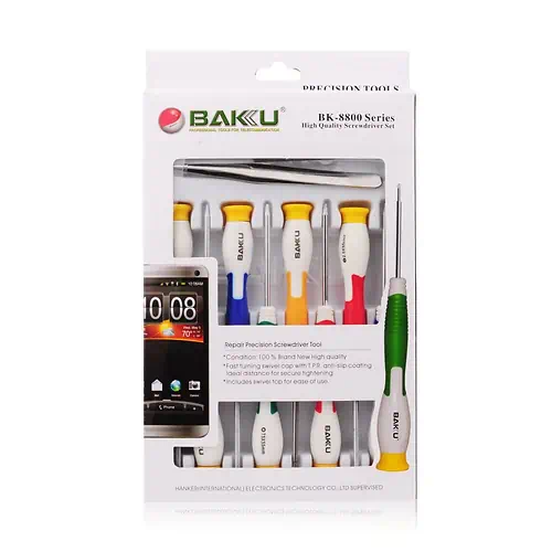Ensemble de Tournevis de Précision 10 Pcs BK-8800-A