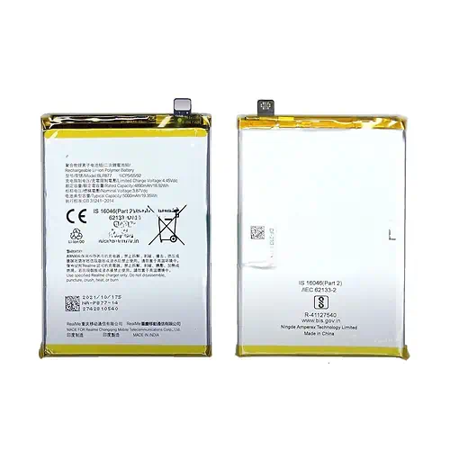 Batterie Realme 8i C30 C31 C35 Narzo 50A Prime Note 50 12X 5G BLP877 4890mAh