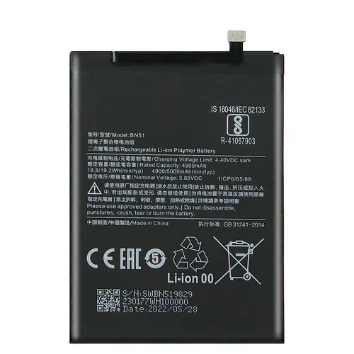 Batterie Xiaomi Redmi 8 8A BN51 4900mAh