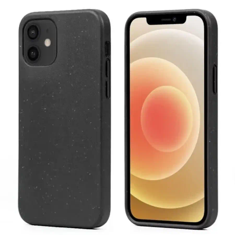 Capa Biodegradável Preta iPhone 12 Mini