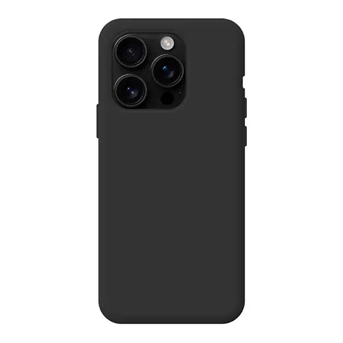 Coque Silicone Noire iPhone 16 Pro Max