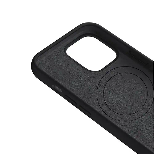Coque Silicone Noire MagSafe iPhone 16 Pro