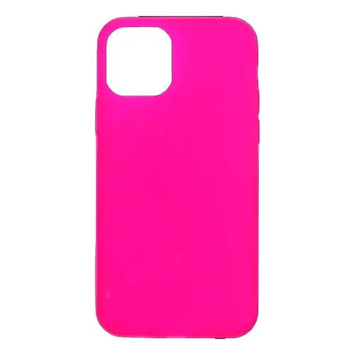 Coque Silicone Rose pour iPhone 11