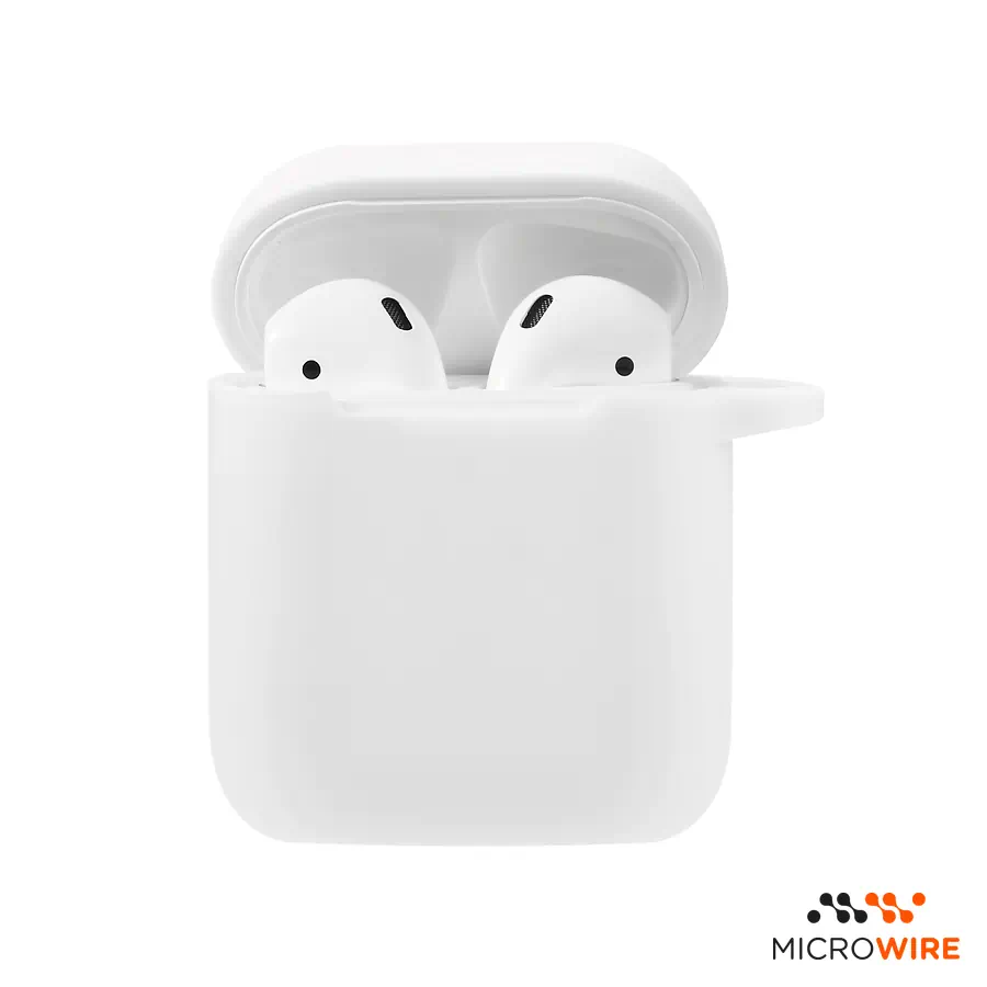 Capa Silicone Apple AirPods 2ª Gen Branco