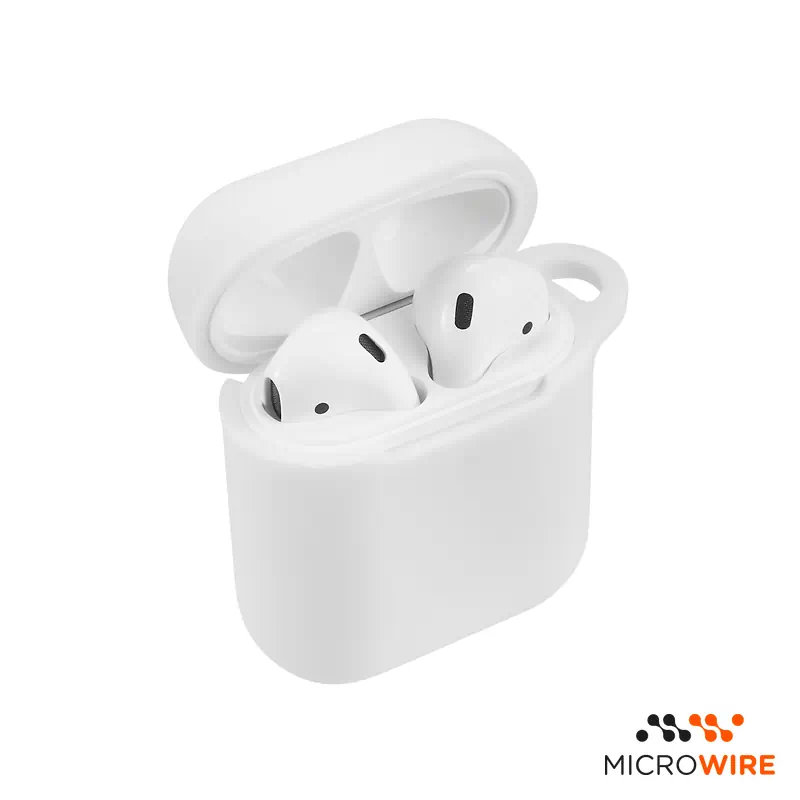 Capa Silicone Apple AirPods 2ª Gen Branco