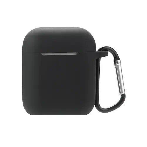 Coque en Silicone Apple AirPods 2ème Gén Noir