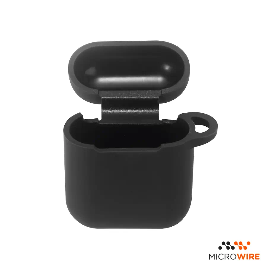 Coque en Silicone Apple AirPods 2ème Gén Noir