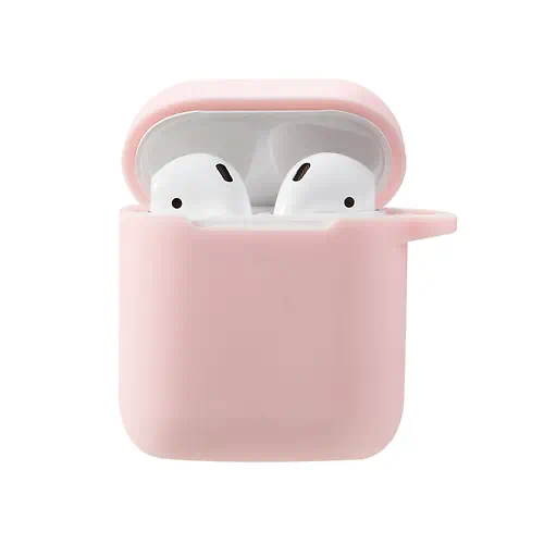 Coque en Silicone Apple AirPods 2ème Gén Rose