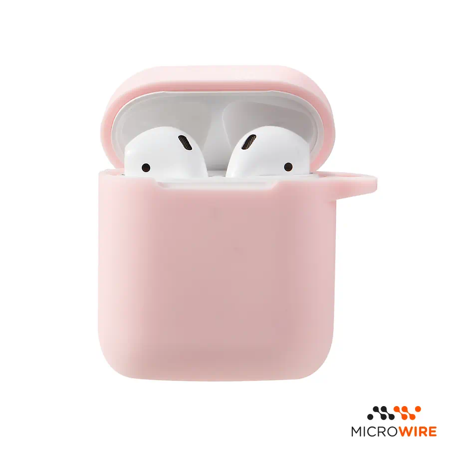 Capa Silicone Apple AirPods 2ª Gen Rosa