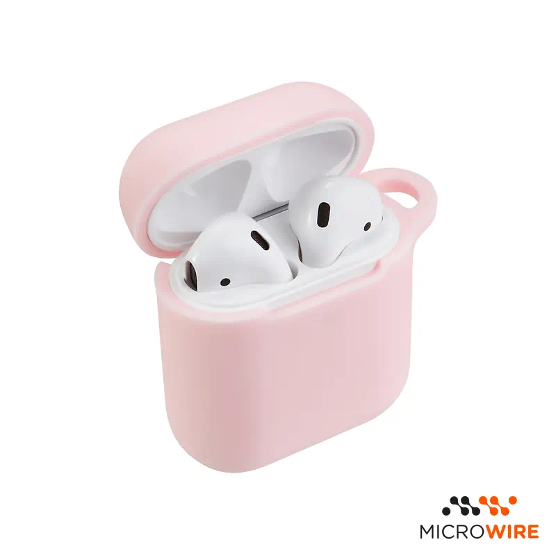 Capa Silicone Apple AirPods 2ª Gen Rosa