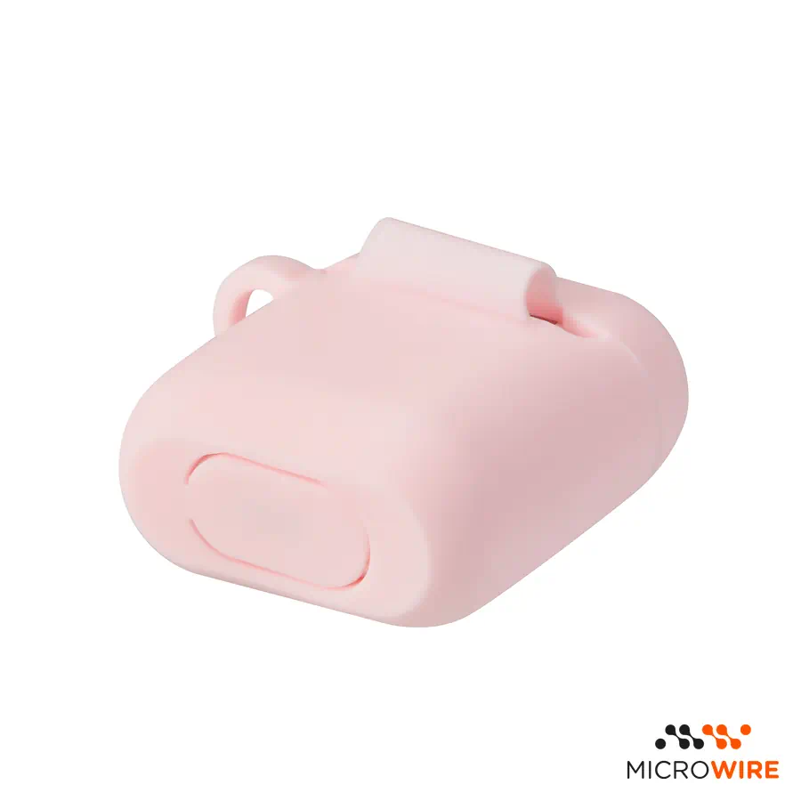 Coque en Silicone Apple AirPods 2ème Gén Rose