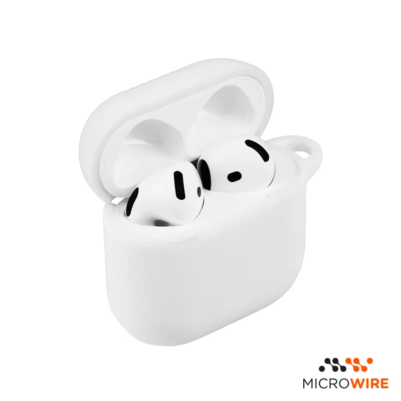 Capa Silicone Apple AirPods 4ª Gen Branco