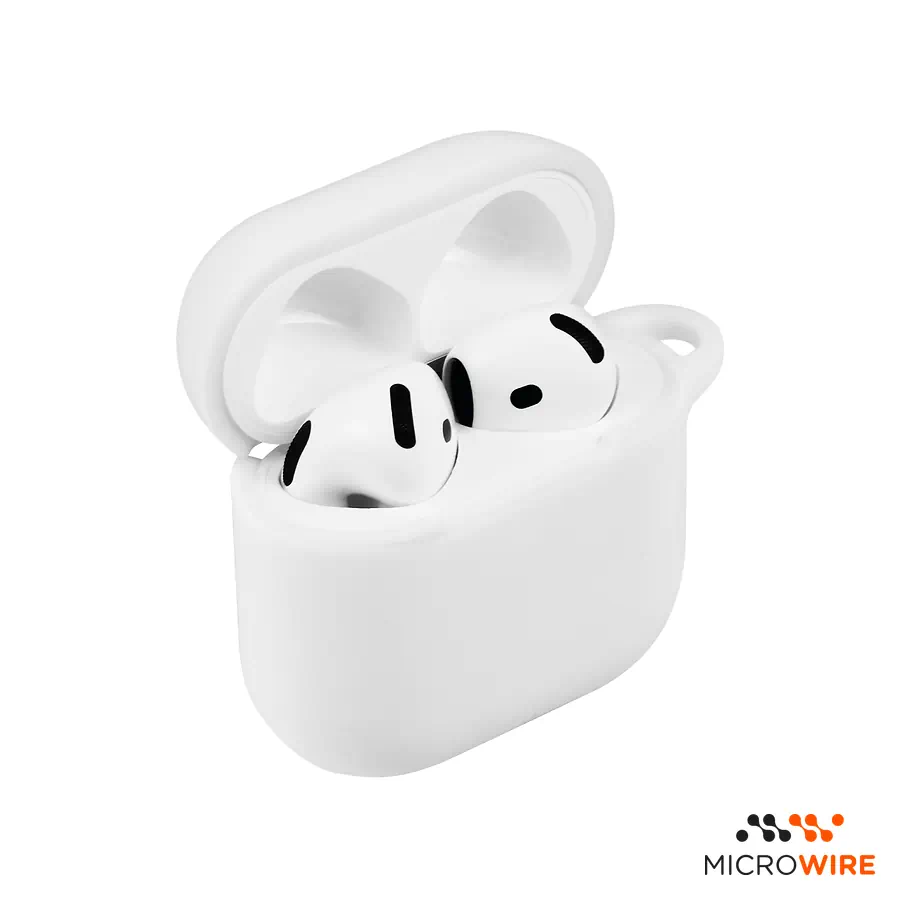 Silicone Case Apple AirPods 4th and 5th Gen White