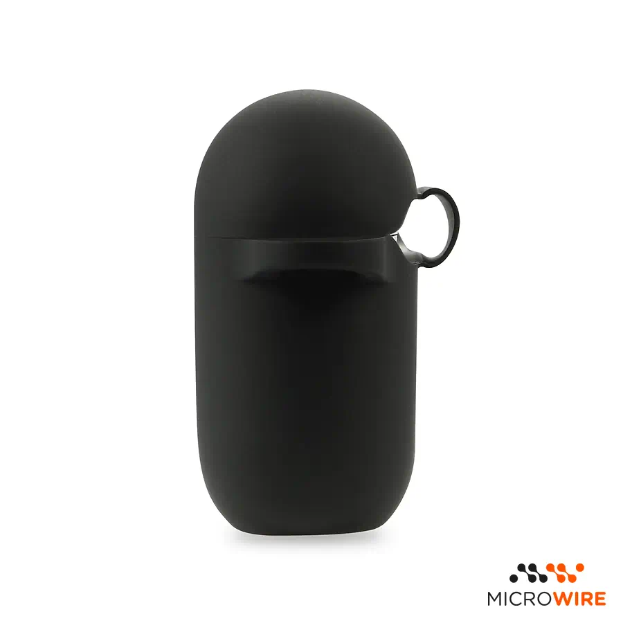 Coque en Silicone Apple AirPods 4ª e 5ª Gen Noir