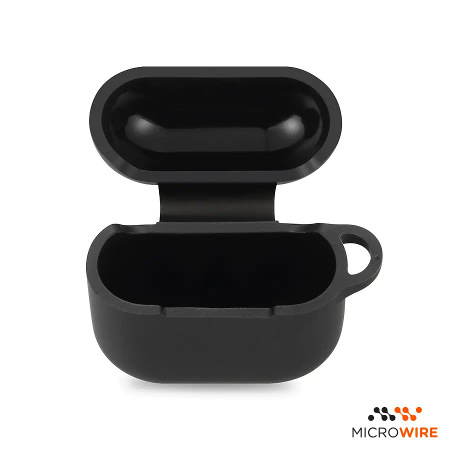 Coque en Silicone Apple AirPods 4ª e 5ª Gen Noir
